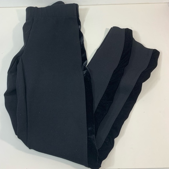 J Crew Gigi Pants with Velvet Tuxedo Strip - Picture 2 of 6
